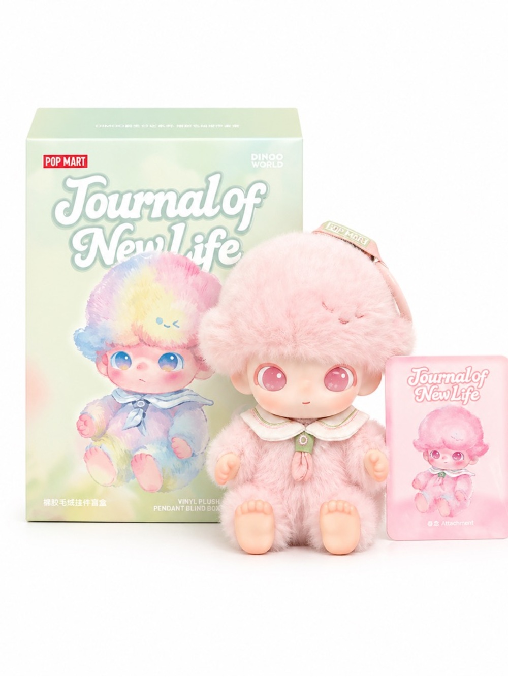 DIMOO Journal of New Life Series-Vinyl Plush
Pendant Blind Box Curiosity